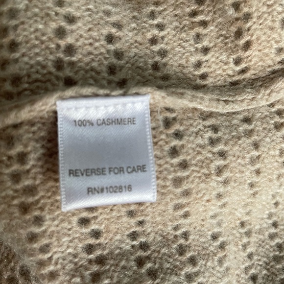 Garnet Hill Cashmere Sweater - Picture 6 of 6